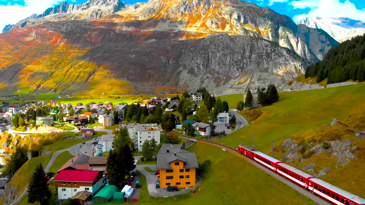 Switzerland in 8K ULTRA HD - Heaven of Earth (60 FPS)