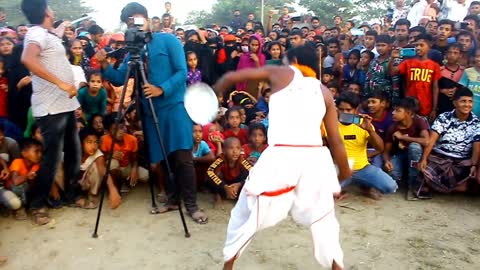 The traditional stick game of rural Bengal part: 2