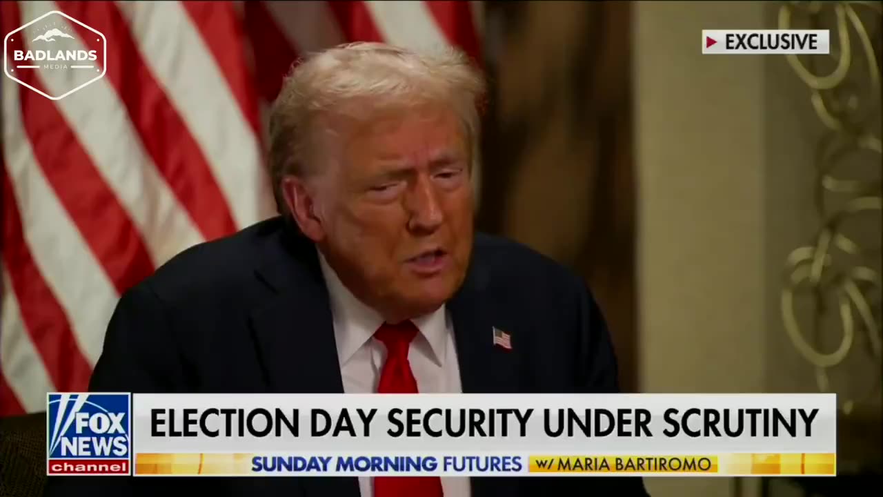 President Trump talking about the enemy within