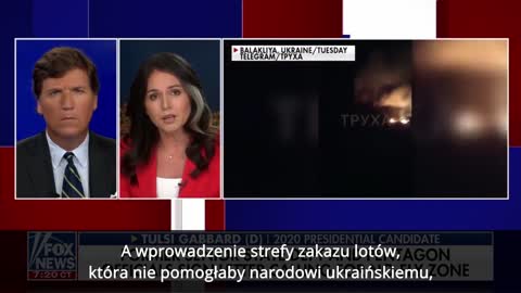 Tucker Carlson i Tulsi Gabbard: Laboratoria na Ukrainie należy natychmiast zamknąć.NAPISY PL