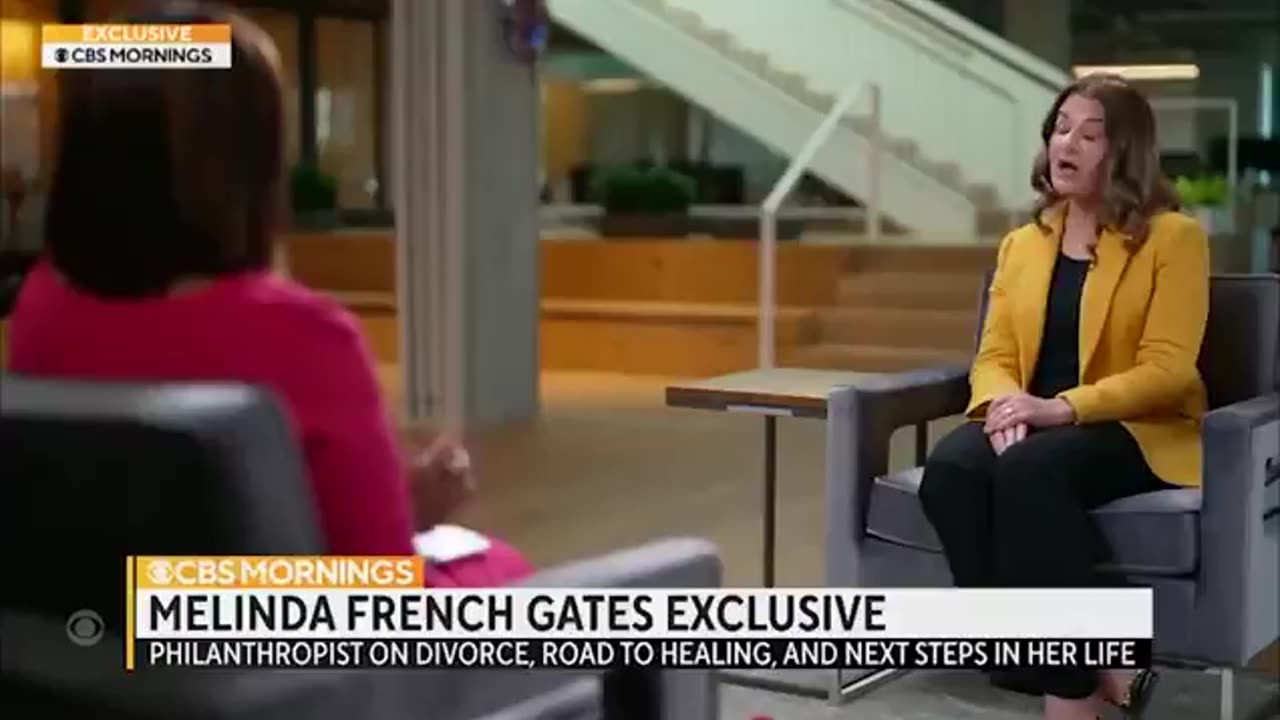 Bill Gates' wife Melinda Gates talking about Bill's relationship with Epstein