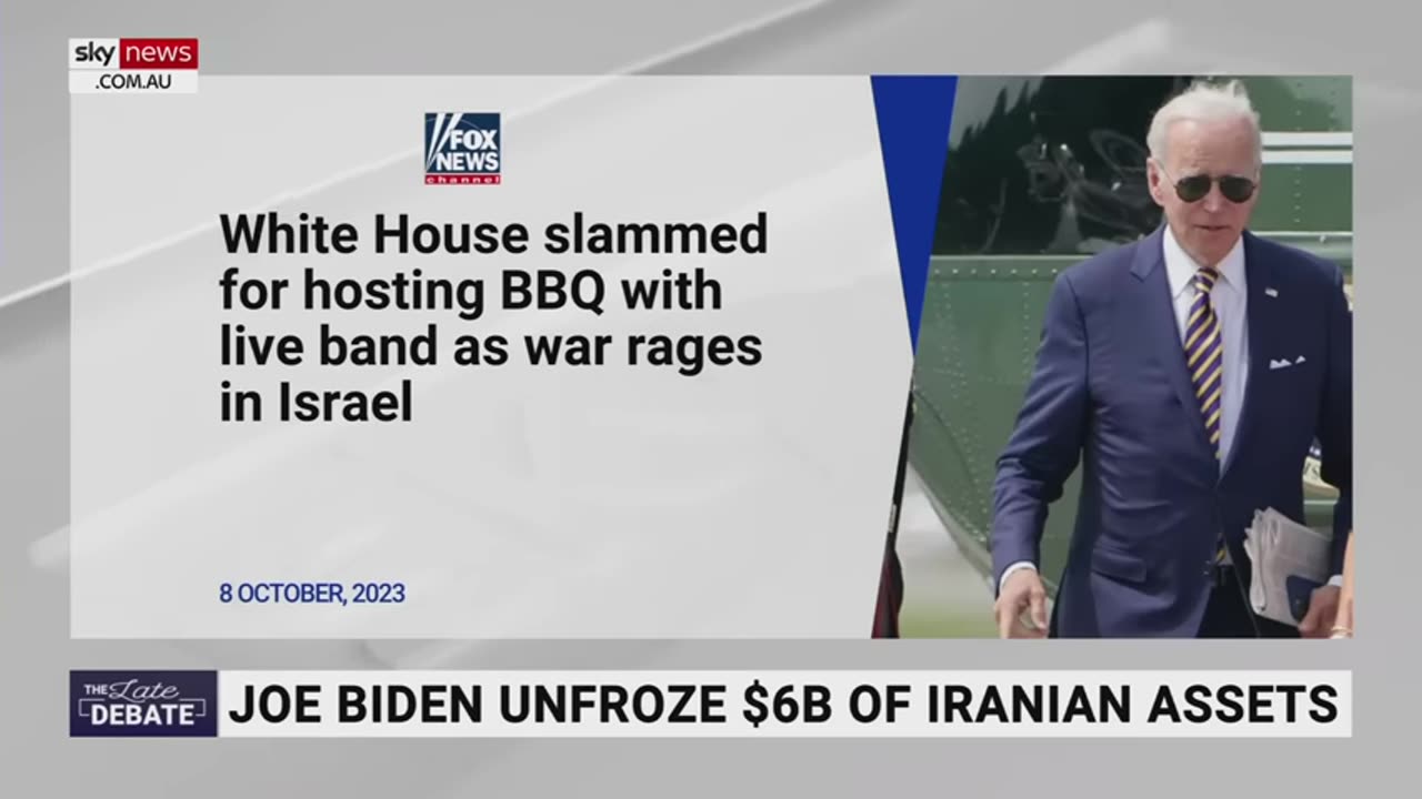 Biden $6 Billion to Iran BEFORE Hamas attack