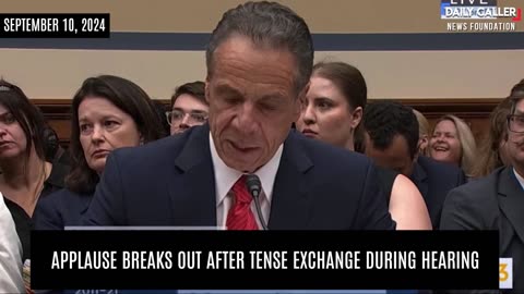 Applause Breaks Out After Tense Exchange During Hearing
