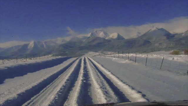 Snowy Drive