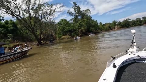 Reeling Veterans: Fishing the Daly River.