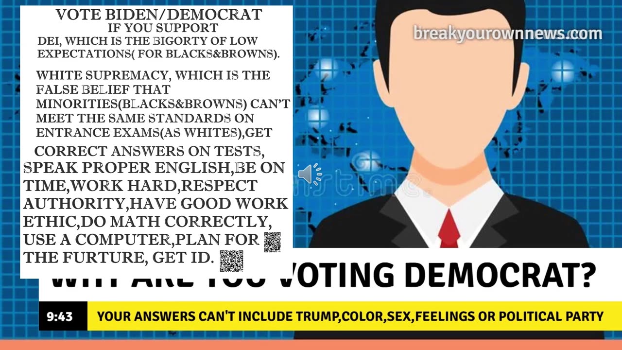 Why are you voting Democrat?