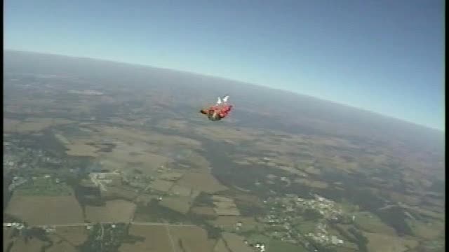 Skydiving Tigger