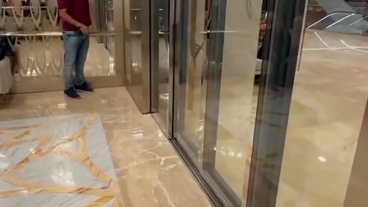Inside the world largest elevator
