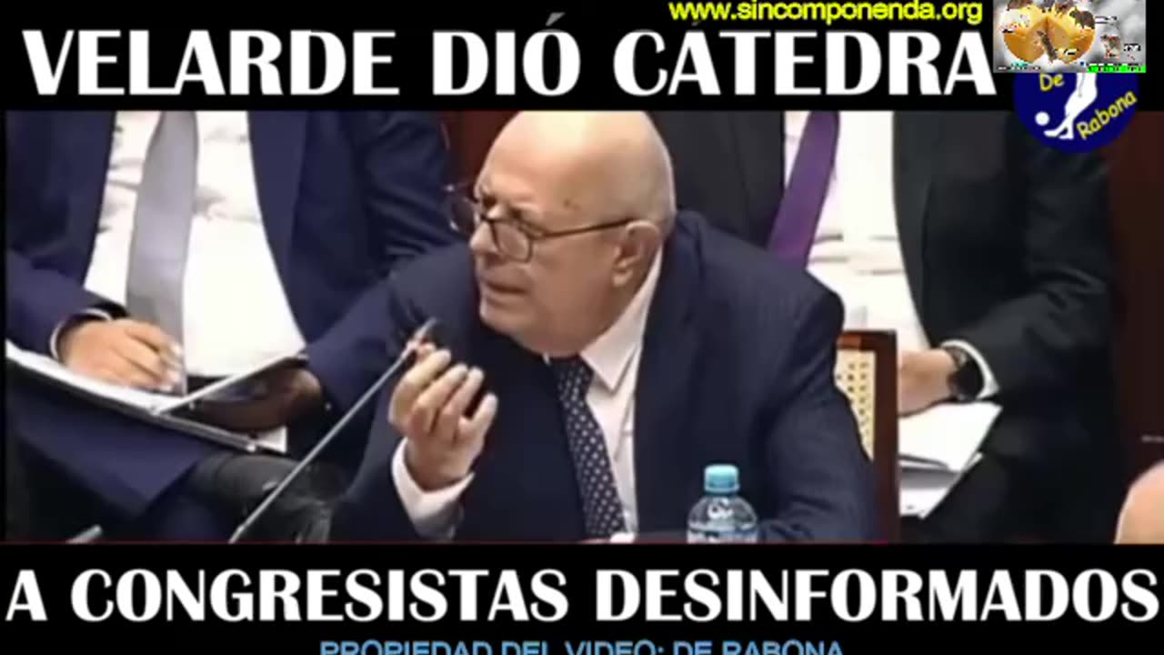 JULIO VELARDE DIO CÁTEDRA A CONGRESISTAS ROJOS QUE MOSTRARON UNA IGNORANCIA ESPANTOSA