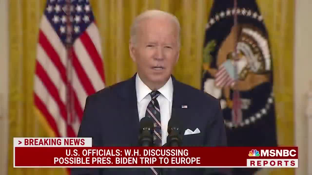 White House Discussing Possible Biden Trip To Europe