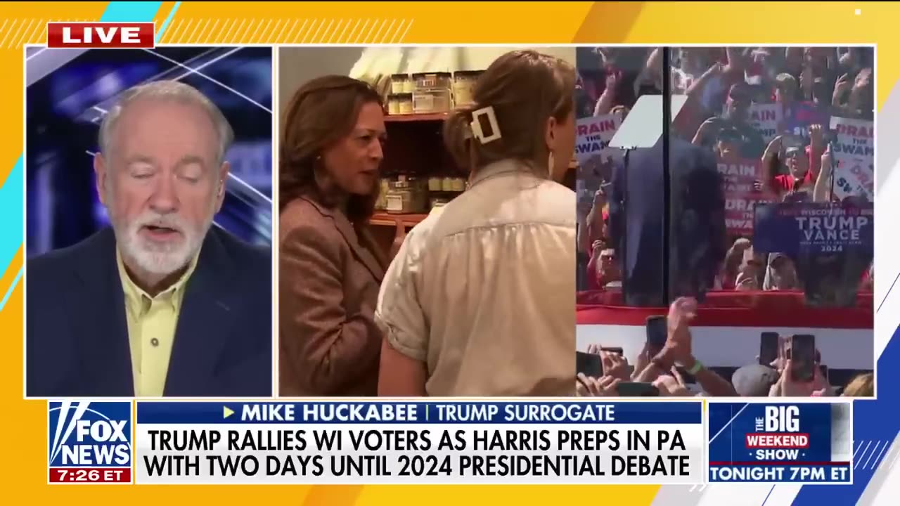 The more Kamala Harris speaks, the worse it gets for her campaign Huckabee