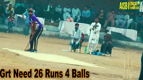 Don't be discouraged. 32 runs on 5 balls till the end. Watch the very interesting match.