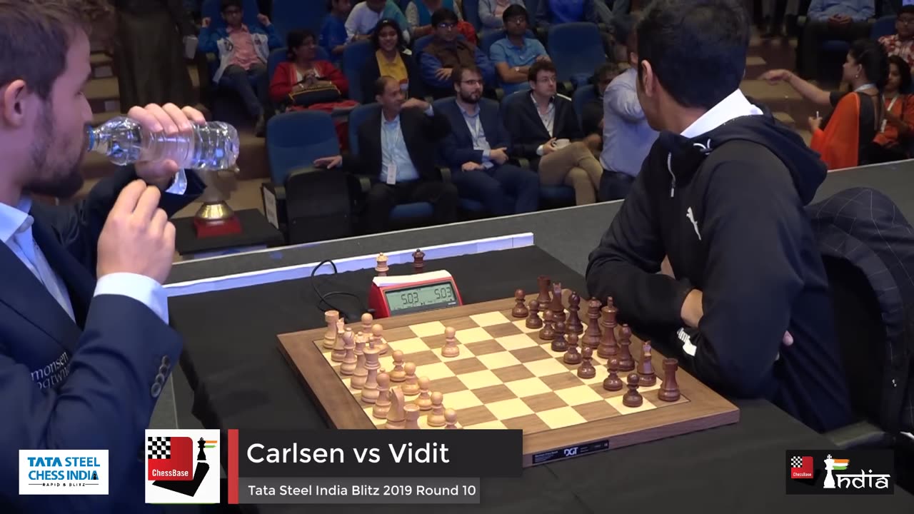 The shortest game of Magnus Carlsen's chess career!