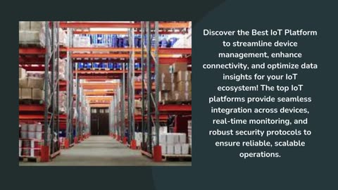 Best IoT Platform