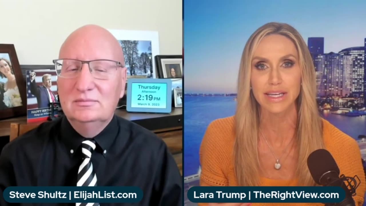 Lara Trump and Steve Shultz