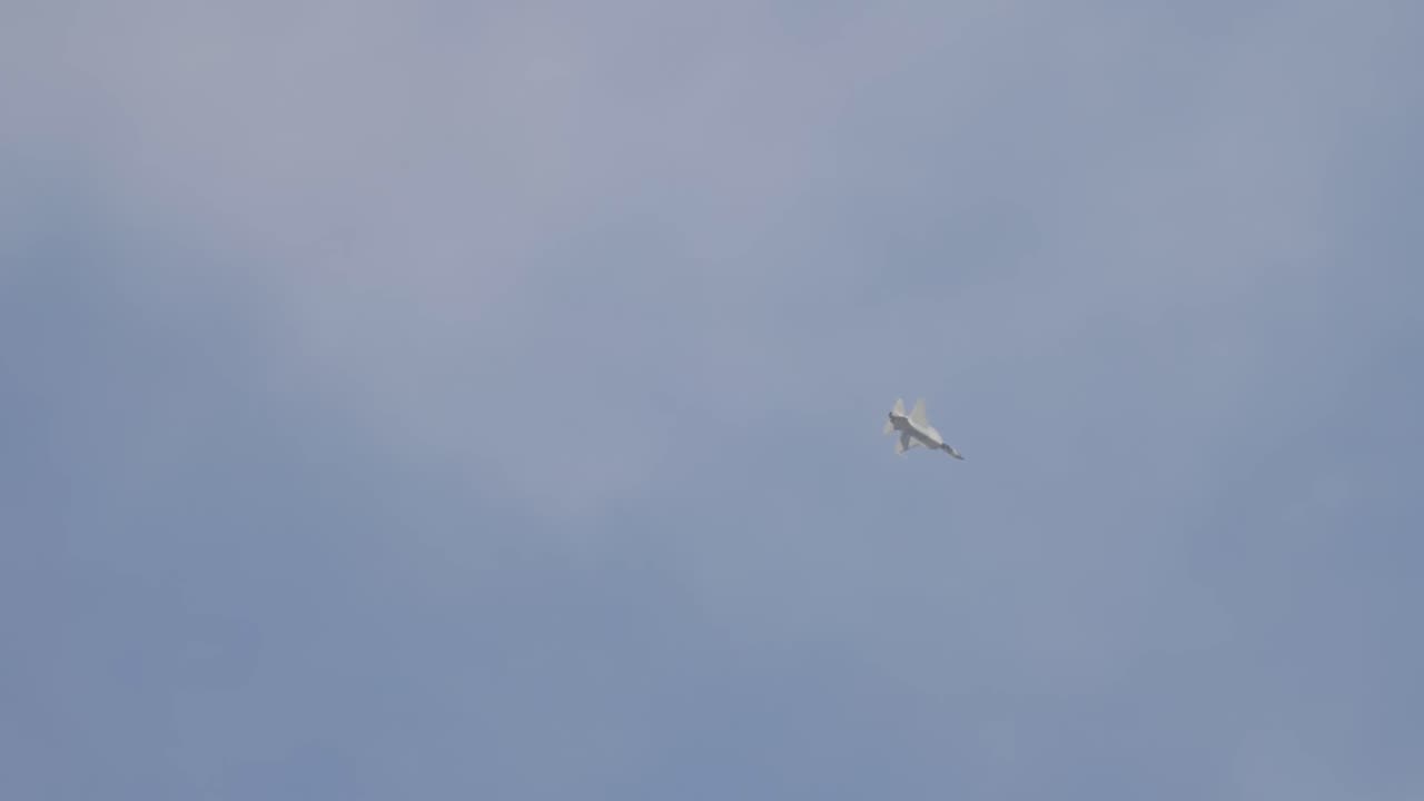 Dubai Air Show 2023 - Pakistan Air Force JF-17 Thunder Displays Maneuvers