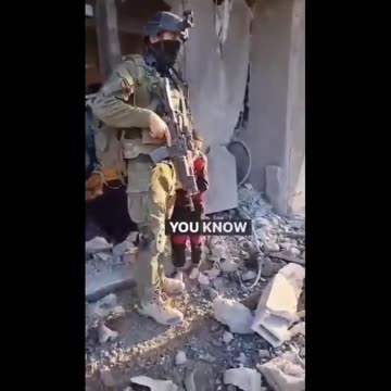 IDF soldier found an abandoned woman and child in Gaza and protected them until they could get help