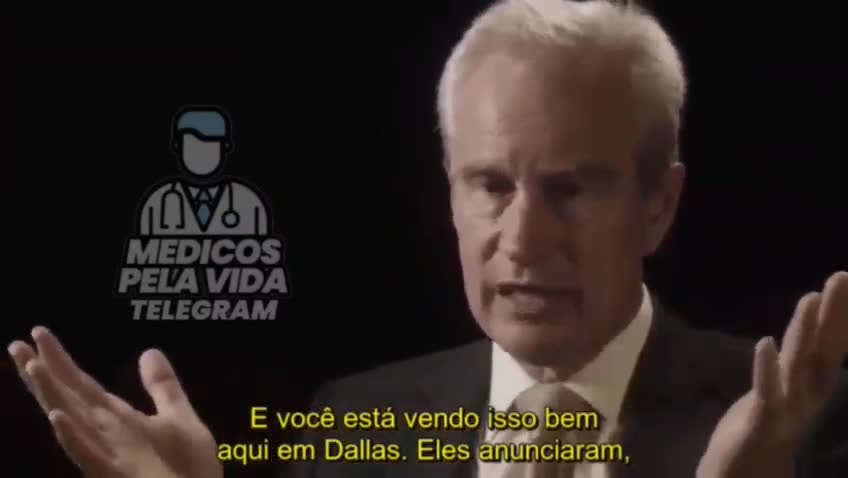 Dr Peter McCullough é Cardiologista e Prof. de Medicina na Universidade Texas e Dallas