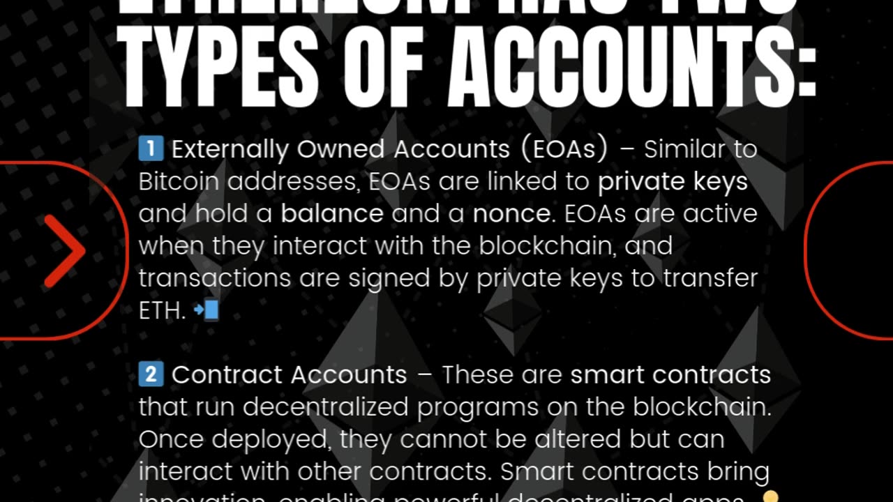 🔑 Accounts in Ethereum: EOAs & Contract Accounts 🔑