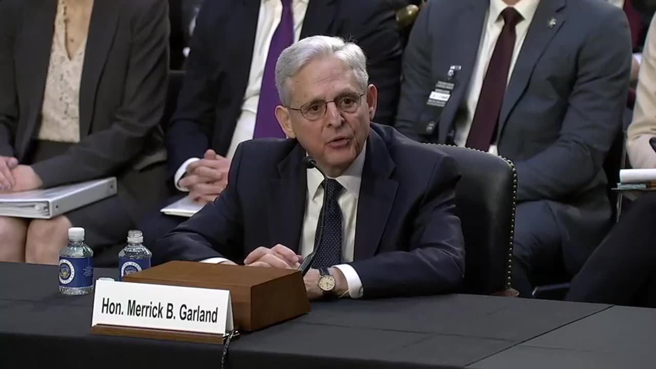 Garland Literally Trembles During Sen. Hawley's Explosive Rant...DOJ's Disgusting Actions EXPOSED!!