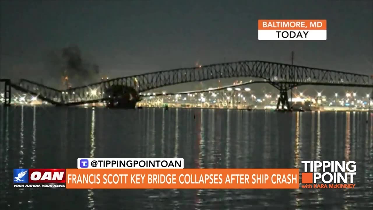 Lara Logan: Bridge Collapse Due to Cyber Attack on Shipping Vessel