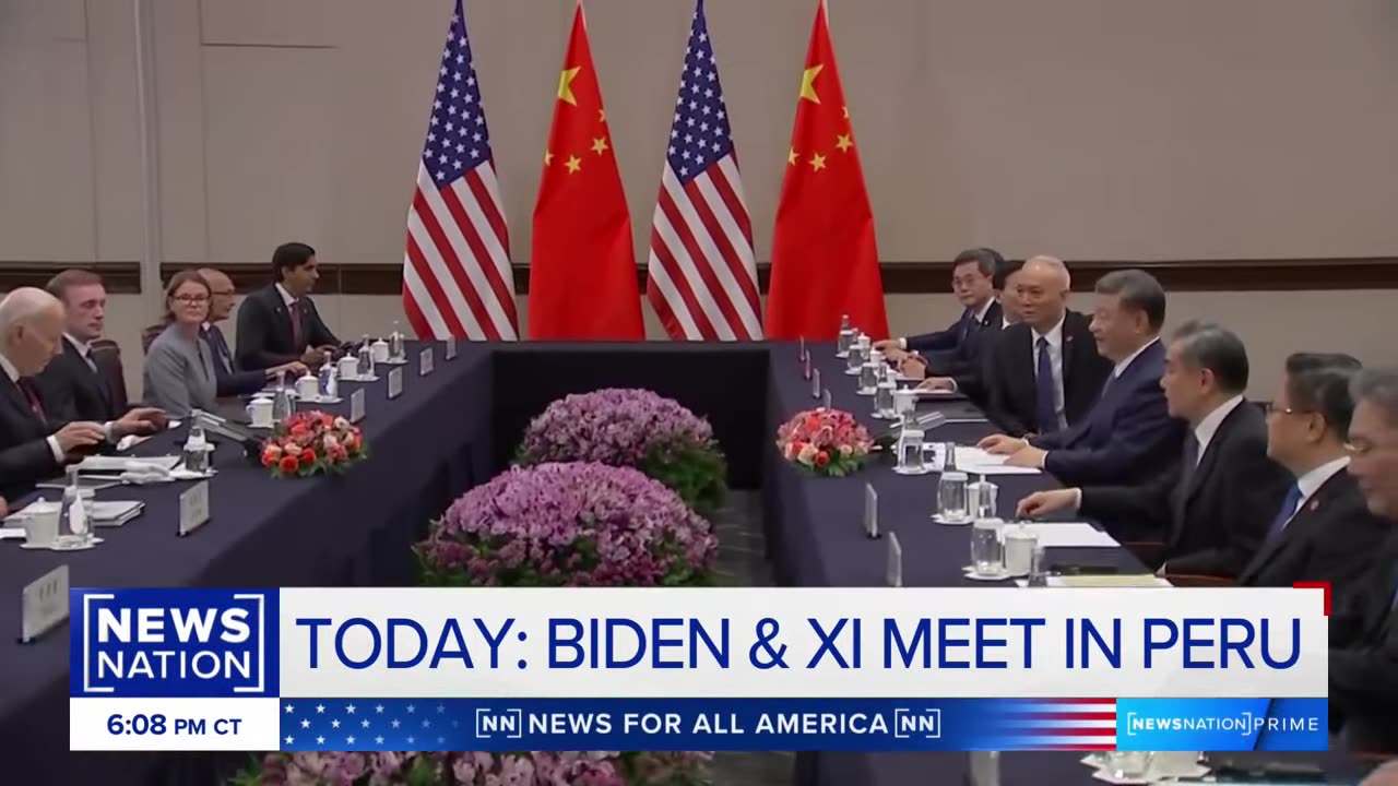 US-China relations: Biden meets with Xi for the last time in Peru | NewsNation Prime