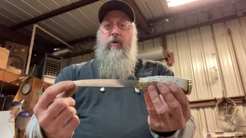 Seax flint striker