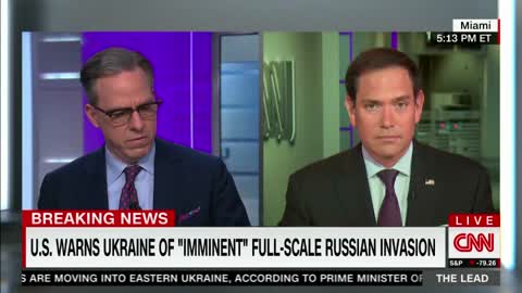 Senator Rubio Joins The Lead With Jake Tapper to Discuss the Latest on Russia & Ukraine