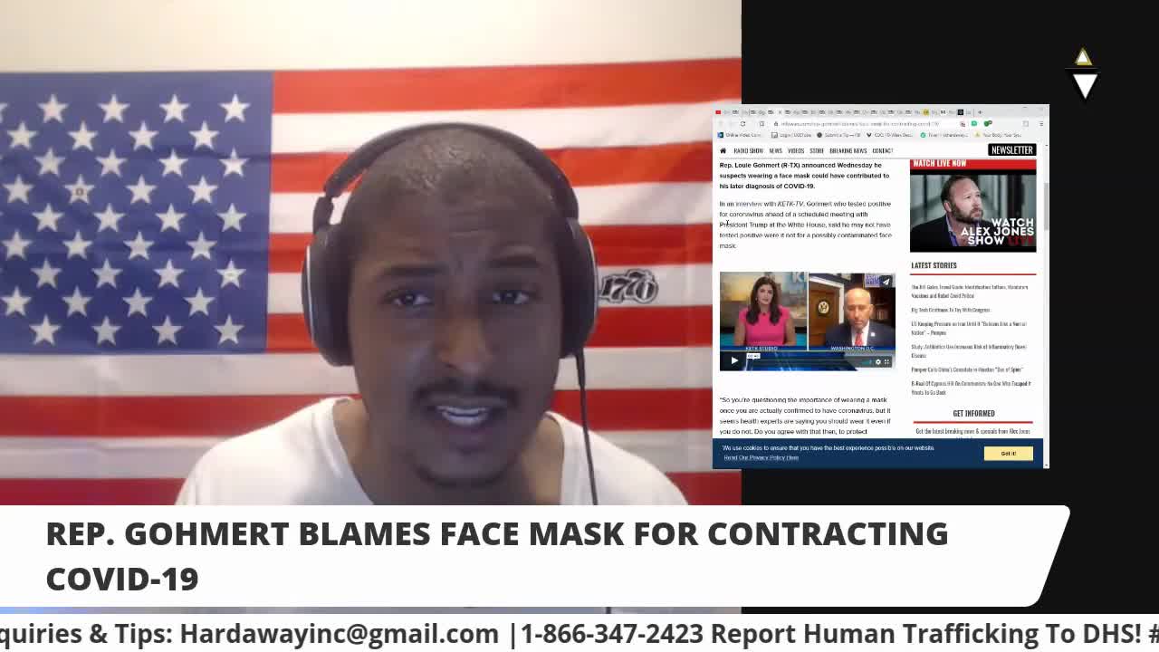 Rep. Gohmert Blames Face Mask For Contracting COVID-19