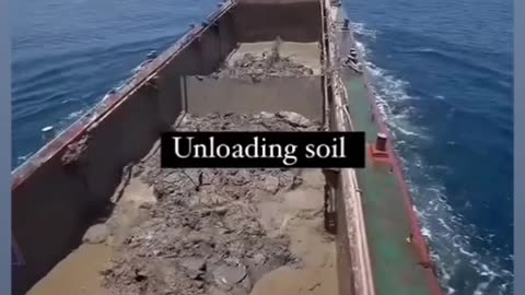 Unloading soil