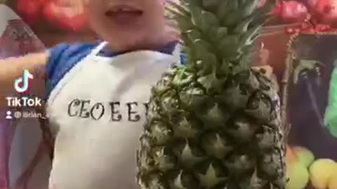 Very funny baby Marshall art video so cute.