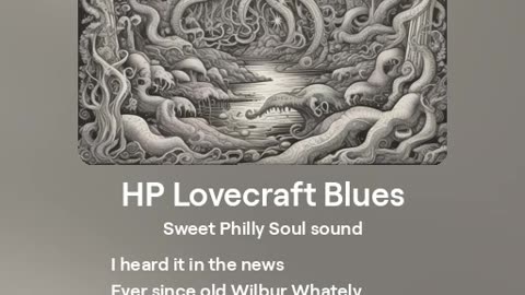 HP Lovecraft Blues (1931 Miskatonic University Field Recording) Music of the Cthulhu Mythos.