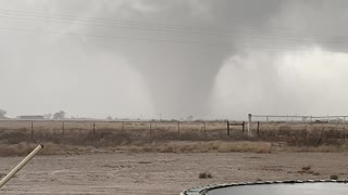 New Mexico Tornado Approaches