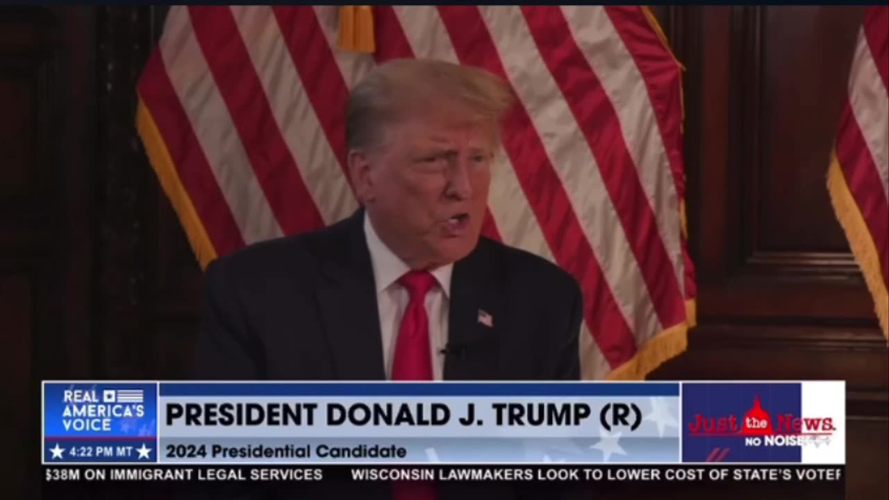 President Trump interview part 2- how are you going to keep Social Security safe