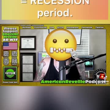 STOP saying it’s not a #recession. Two quarters of - #growth = RECESSION…. 🤦‍♂️ #shorts