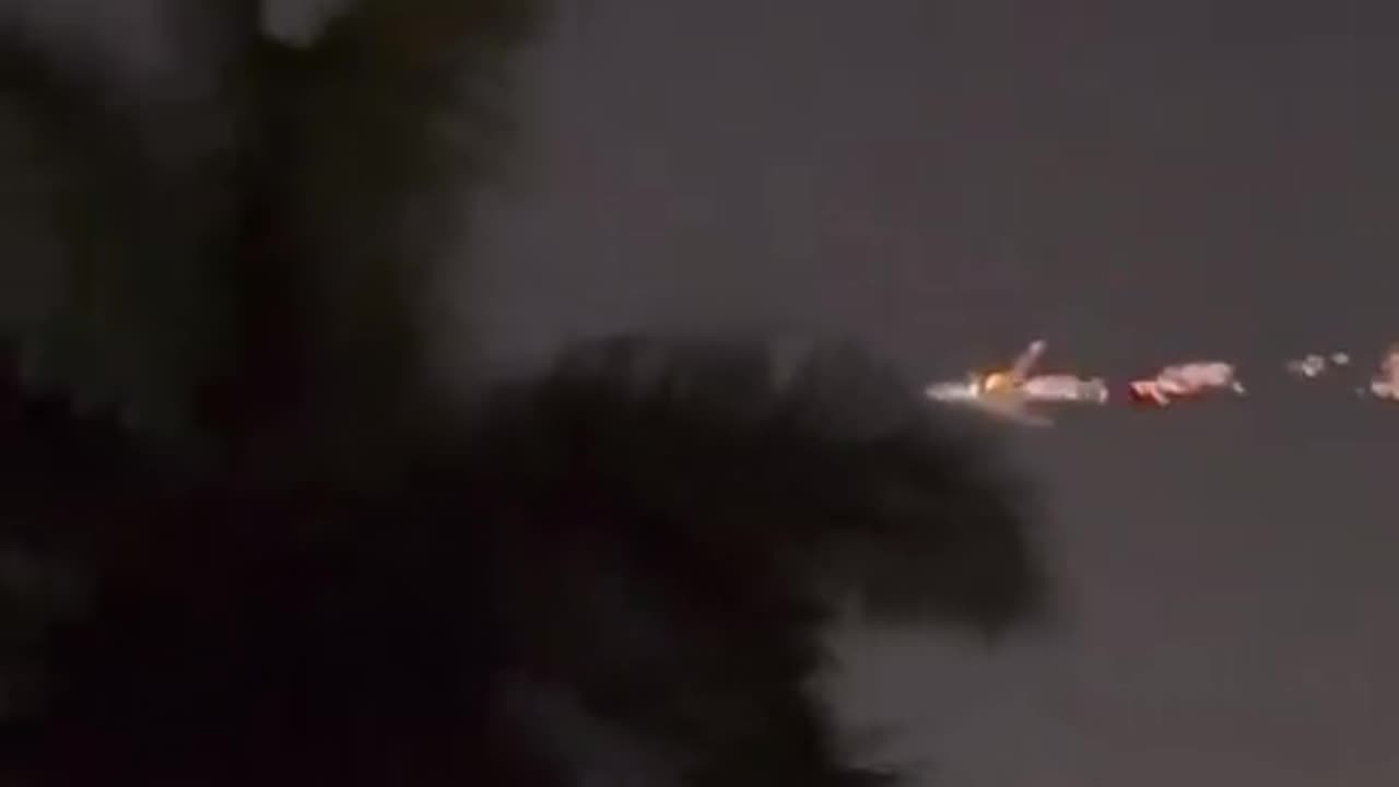 Atlas Air Boeing 747-8 from Miami International Airport CATCHES FIRE MID AIR.