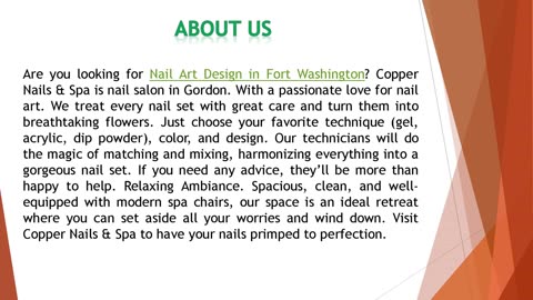 Are you looking for Nail Art Design in Fort Washington?