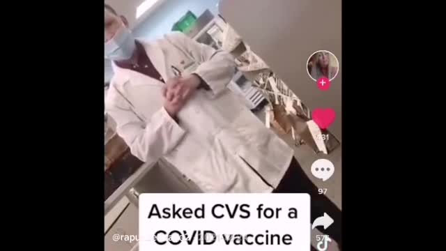 Blank Vaccine inserts at pharmacies