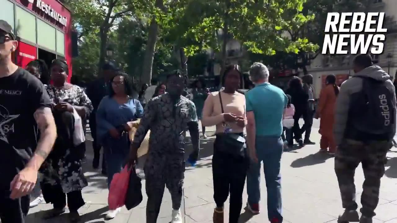 Africans Have Ruined Paris - Rebel News