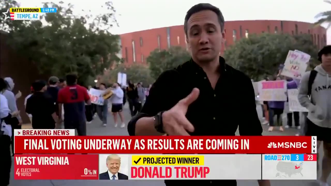 MSNBC Reporter Says Undecided Voter Chose Trump Over Harris Because Of Joe Rogan Podcast