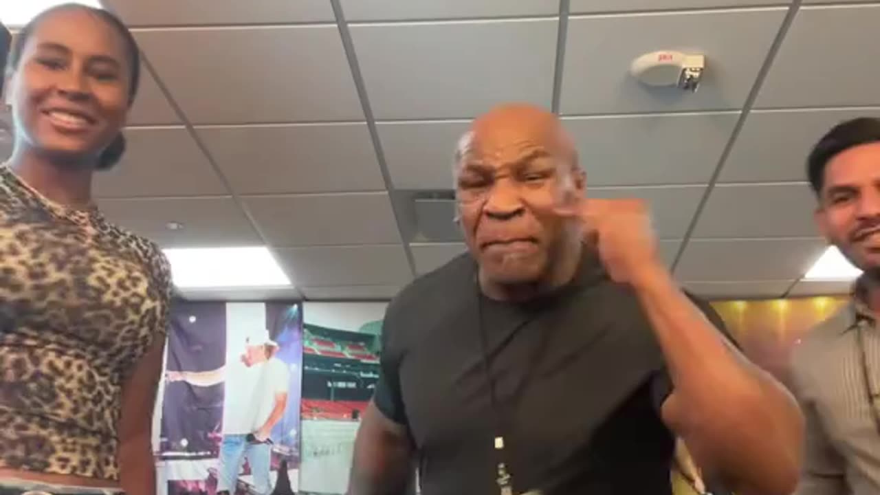 Mike Tyson's daughter Pranks Him With “Give Me My Money” Trend