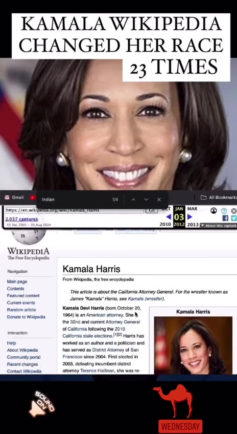 Kamala Harris - Race Fluidity