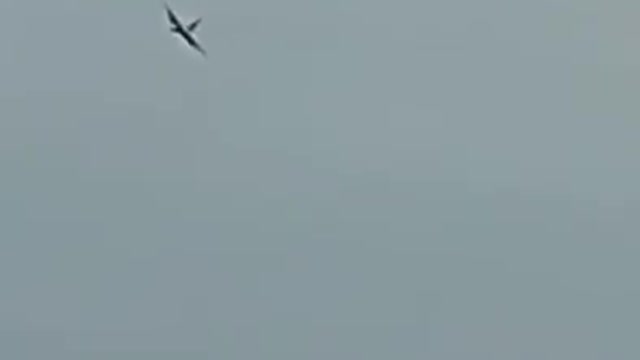 Near Kherson, the pilot crashed his plane into enemy columns and destroyed it.