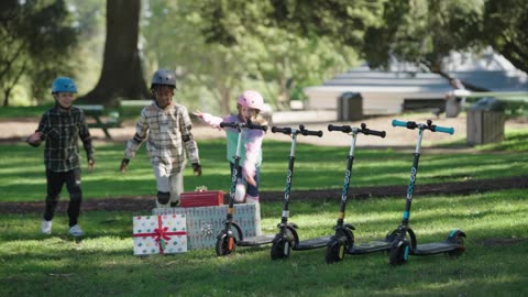 Gyroor H40 Kids Electric Scooter with 180W Motor & LED Visible Display,