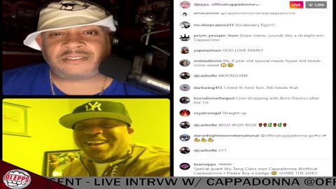 DJ EPPS & FRIENDS PRESENT - LIVE INTRVW W_ CAPPADONNA @OFFICIALCAPPADONNA