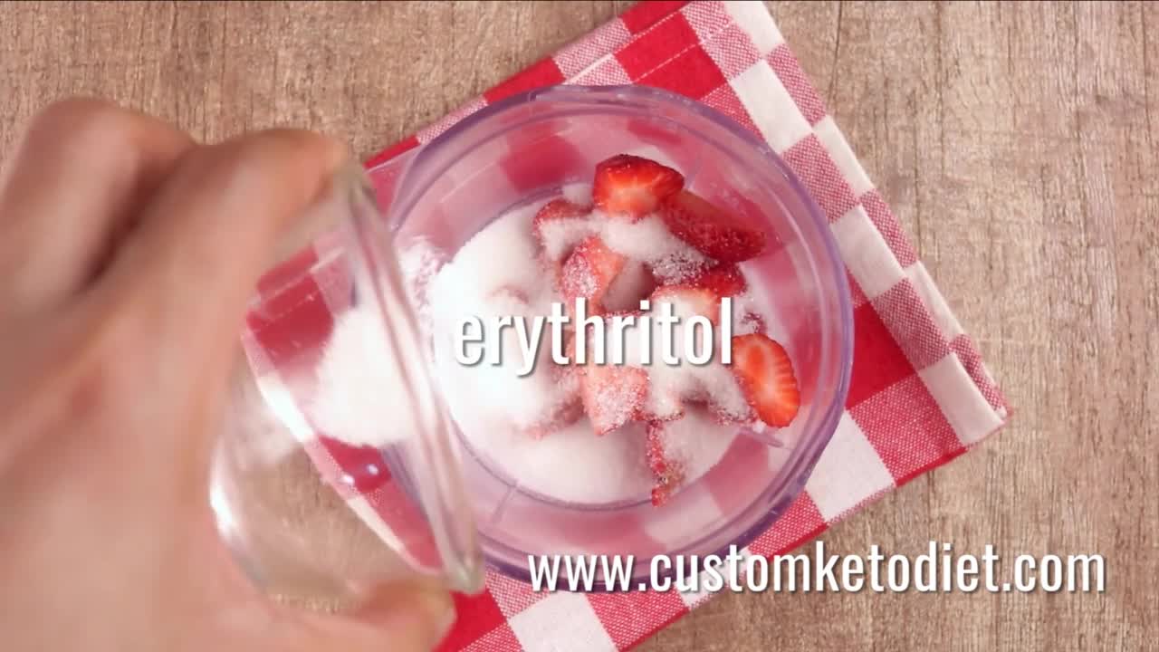 Keto Strawberry Cheesecake Fat Bombs Recipe Video