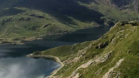 Hiking up England's tallest mountain