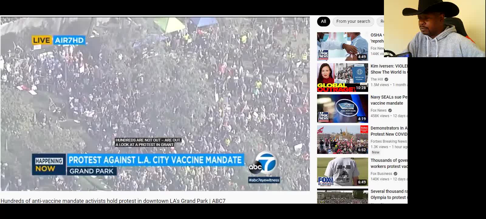 Vaccine Mandate Protests