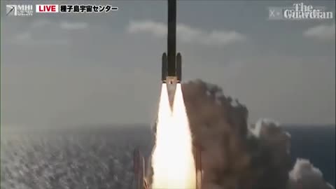 Space Japan launch a rocket orbit