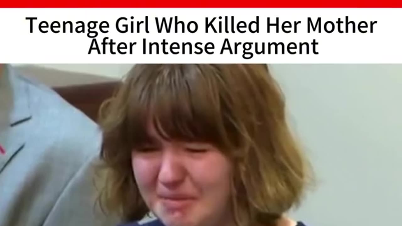 Teenage girl who killed her mother after intense argument